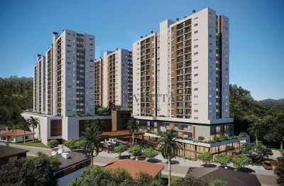 Apartamento com 2 dormitórios à venda, 62 m² por r$ 714.900,00 - fazenda - itajaí/sc