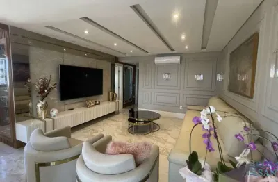 Apartamento alto padrão para locação com 02 suítes 02 demi - suítes espaço gourmet com churrasqueira a carvão e 03 vagas de garagem