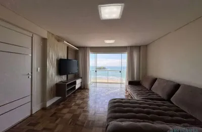 Belíssimo apartamento frente mar com 03 dormitórios sendo 01 suíte 01 vaga de garagem na avenida atlântica em balneário camboriú