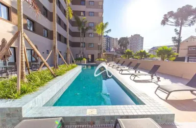 Studio e duplex novo à venda, pronto para morar, no edifício one house e a 500m do shopping palladium, bairro novo mundo, curitiba/pr.