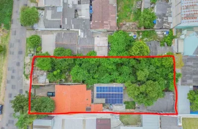 Terreno a duas quadras do shopping boulevard à venda, com 1.210m² 22x55, no bairro xaxim curitiba /pr.