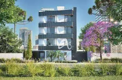 Apartamento novo à venda, sacada com churrasqueira, 2 e 3 quartos no bairro huer, curitiba/pr.