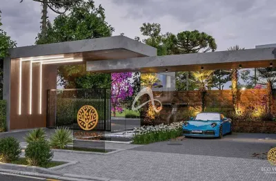 Terreno em condomínio alto padrão à venda, com 153,47 m²- condomínio eco vivance bairro bom jesus, são josé dos pinhais/pr.