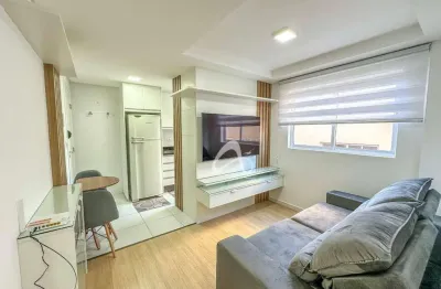 Apartamento porteira fechada à venda - 01 quarto no bairro água verde, curitiba/pr.