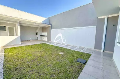 Casa nova de frente para a rua no bairro nações fazenda rio grande