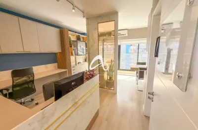 Sala Comercial pronta para uso no Portão | Planejada, decorada e com garagem