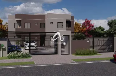 Apartamento em construção com vaga de garagem no bairro Cajuru