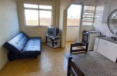 Apartamento com 1 dormitório à venda, 40 m² por r$ 190.000,00 - mirim - praia grande/sp