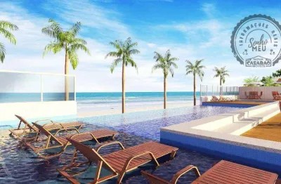 Apartamento com 2 dormitórios à venda, 72 m² por r$ 429.000,00 - vila atlântica - mongaguá/sp