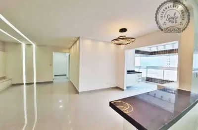 Apartamento com 3 dormitórios à venda, 117 m² por r$ 1.249.000,00 - boqueirão - praia grande/sp