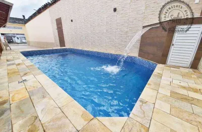 Casa com 2 dormitórios à venda, 172 m² por r$ 565.000,00 - balneário japura - praia grande/sp