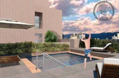 Apartamento com 1 dormitório à venda, 44 m² por r$ 299.590,00 - boqueirão - praia grande/sp