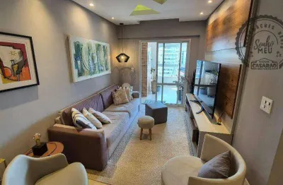 Apartamento com 2 quartos à venda na Rua Carlos Martiniano de Andrade Bitencourt, Aviação, Praia Grande