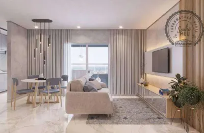 Apartamento localizado no bairro mirim - praia grande/sp