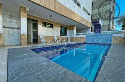 Apartamento com 2 dormitórios à venda, 68 m² por r$ 560.000,00 - caiçara - praia grande/sp