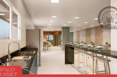 Apartamento com 2 quartos à venda na Rua Michel Alca, Cidade Ocian, Praia Grande