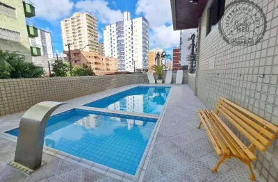 Apartamento com 2 dormitórios à venda, 107 m² por r$ 530.000,00 - tupi - praia grande/sp