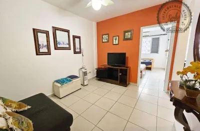 Apartamento com 1 quarto para alugar na Rua Londrina, Boqueirão, Praia Grande