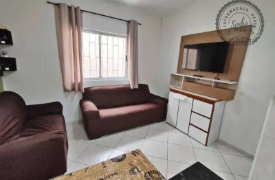 Apartamento com 1 dormitório à venda, 46 m² por r$ 260.000,00 - mirim - praia grande/sp