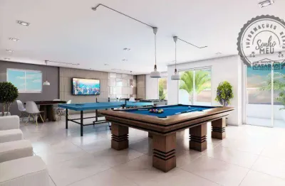 Apartamento com 2 dormitórios à venda, 70 m² por r$ 707.200,00 - caiçara - praia grande/sp