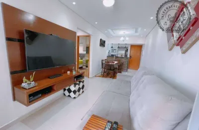 Apartamento com 2 dormitórios à venda, 88 m² por r$ 660.000,00 - boqueirão - praia grande/sp