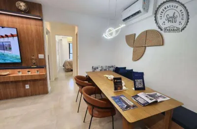Apartamento com 2 quartos à venda na Avenida Costa Machado, Canto do Forte, Praia Grande