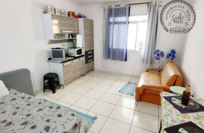 Kitnet à venda, 26 m² por r$ 185.000,00 - vila guilhermina - praia grande/sp