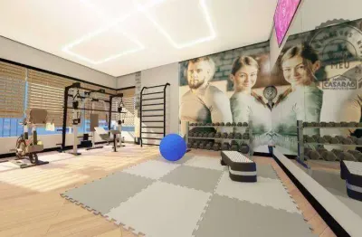 Apartamento com 1 quarto à venda na Rua Panamá, Guilhermina, Praia Grande