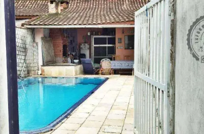 Casa com 2 dormitórios à venda, 300 m² por r$ 649.000,00 - aviação - praia grande/sp