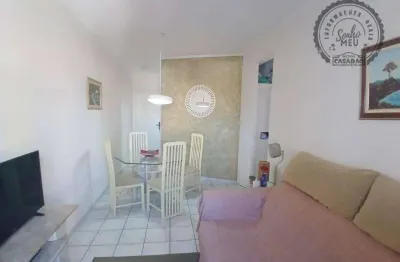 Apartamento com 1 dormitório à venda, 48 m² por r$ 270.000,00 - aviação - praia grande/sp