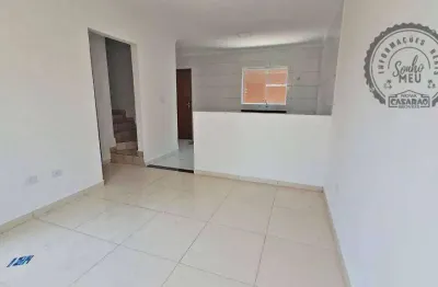 Casa em condomínio fechado com 2 quartos à venda na Rua Santa Maria de Jesus, Jardim Quietude, Praia Grande