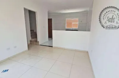 Casa em condomínio fechado com 2 quartos à venda na Rua Santa Maria de Jesus, Jardim Quietude, Praia Grande