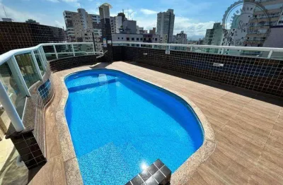 Apartamento com 2 dormitórios à venda, 66 m² por r$ 450.000,00 - vila guilhermina - praia grande/sp