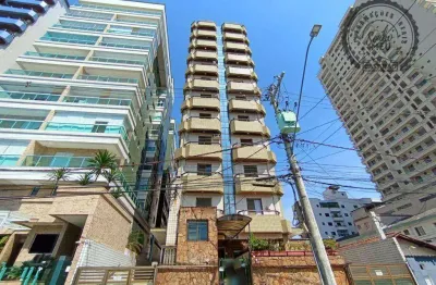 Apartamento com 1 dormitório à venda, 49 m² por r$ 350.000,00 - canto do forte - praia grande/sp