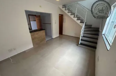 Casa em condomínio fechado com 2 quartos para alugar na Rua Vinte e Três de Maio, Vila Mirim, Praia Grande