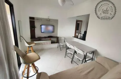 Apartamento com 2 dormitórios à venda, 53 m² por r$ 375.000,00 - vila assunção - praia grande/sp