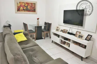 Apartamento com 1 dormitório à venda, 43 m² por r$ 240.000,00 - tupi - praia grande/sp