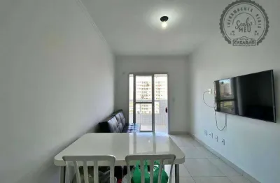 Apartamento com 1 dormitório para alugar, 45 m² por r$ 2.900,00/mês - aviação - praia grande/sp