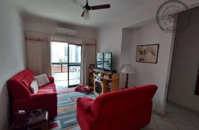Apartamento com 1 dormitório à venda, 75 m² por r$ 320.000,00 - guilhermina - praia grande/sp