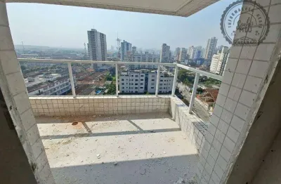 Apartamento com 2 dormitórios na aviação, praia grande-sp