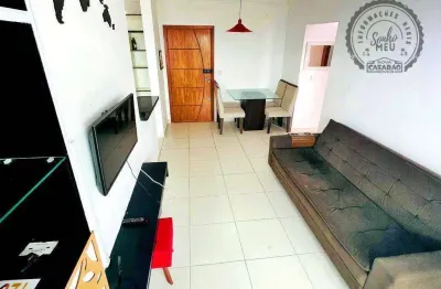 Apartamento com 1 dormitório à venda, 43 m² por r$ 320.000,00 - mirim - praia grande/sp
