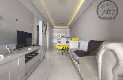 Apartamento com 3 dormitórios à venda, 125 m² por r$ 920.000,00 - aviação - praia grande/sp