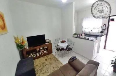 Casa em condomínio fechado com 2 quartos à venda na Rua Cidade de Santos, Boqueirão, Praia Grande