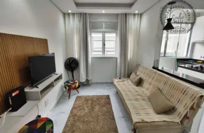 Apartamento com 1 quarto à venda na Avenida Brasil, Boqueirão, Praia Grande