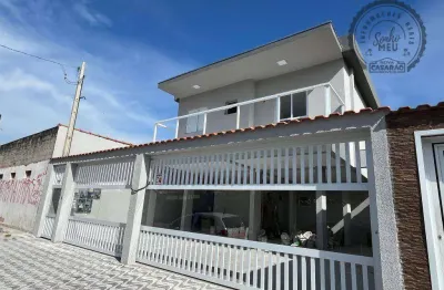 Casa com 2 dormitórios à venda, 50 m² por r$ 329.000,00 - vila tupiri - praia grande/sp