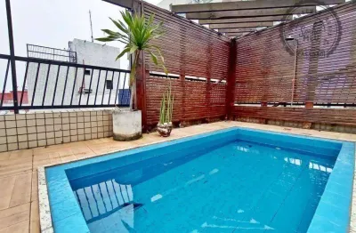 Cobertura com 4 quartos à venda na Rua Xavantes, Tupi, Praia Grande