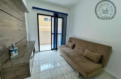 Apartamento com 1 dormitório à venda, 52 m² por r$ 310.000,00 - tupi - praia grande/sp