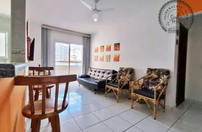 Apartamento com 1 dormitório à venda, 58 m² por r$ 325.000,00 - tupi - praia grande/sp