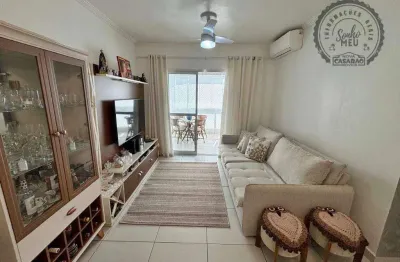 Apartamento com 2 dormitórios à venda, 100 m² por r$ 699.000,00 - tupi - praia grande/sp
