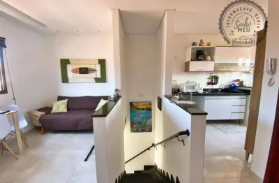 Casa em condomínio fechado com 2 quartos à venda na Rua Venezuela, Guilhermina, Praia Grande